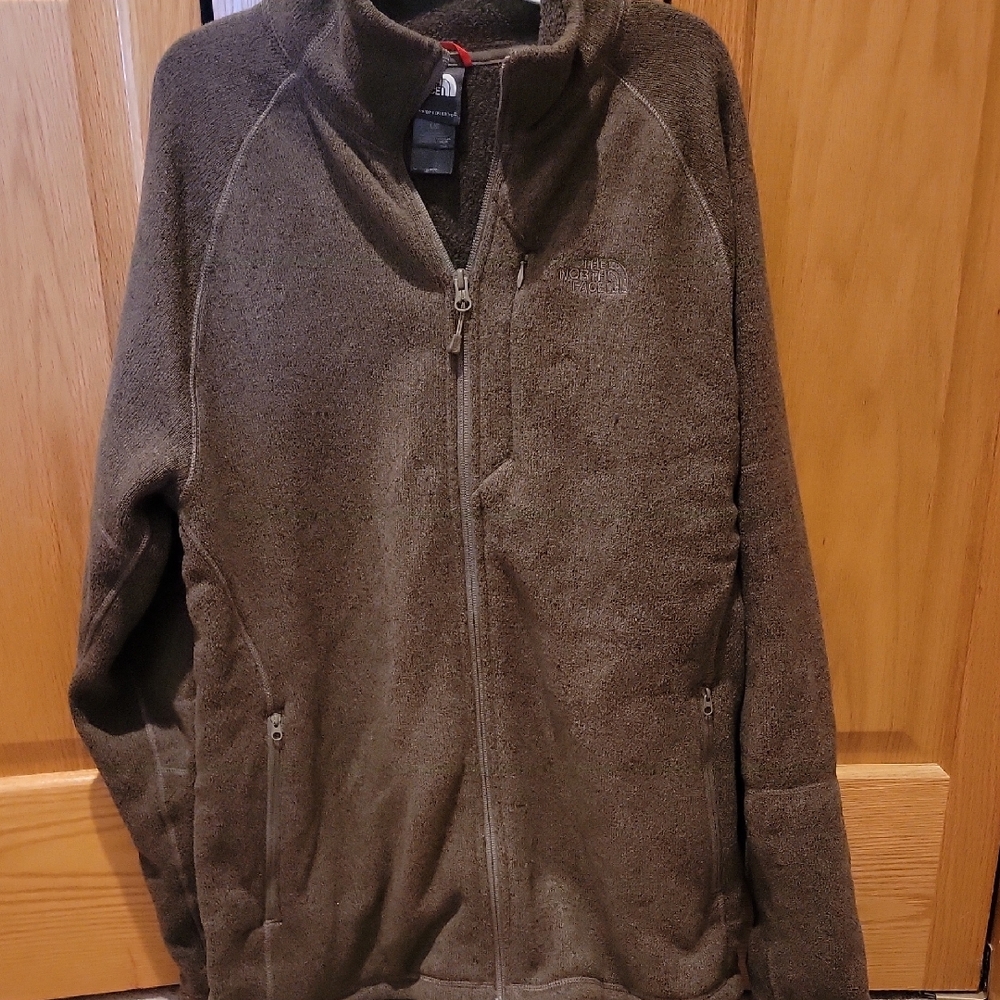 The North Face Men's Brown Fleece Jacket